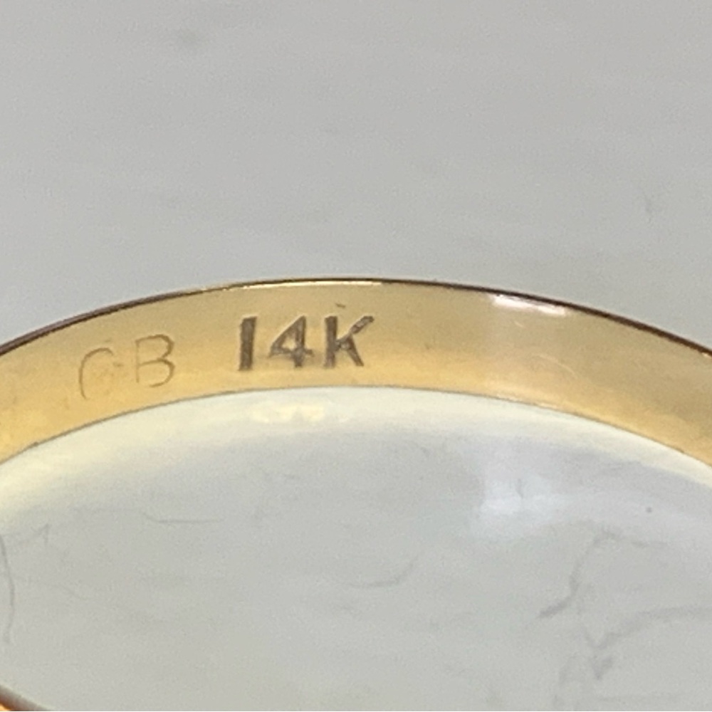 14K Gold Women's Ring Set. Stacker rings! - Picture 2 of 10